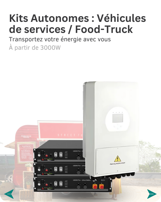 Kits Autonomes : Véhicules de services / Food-Truck